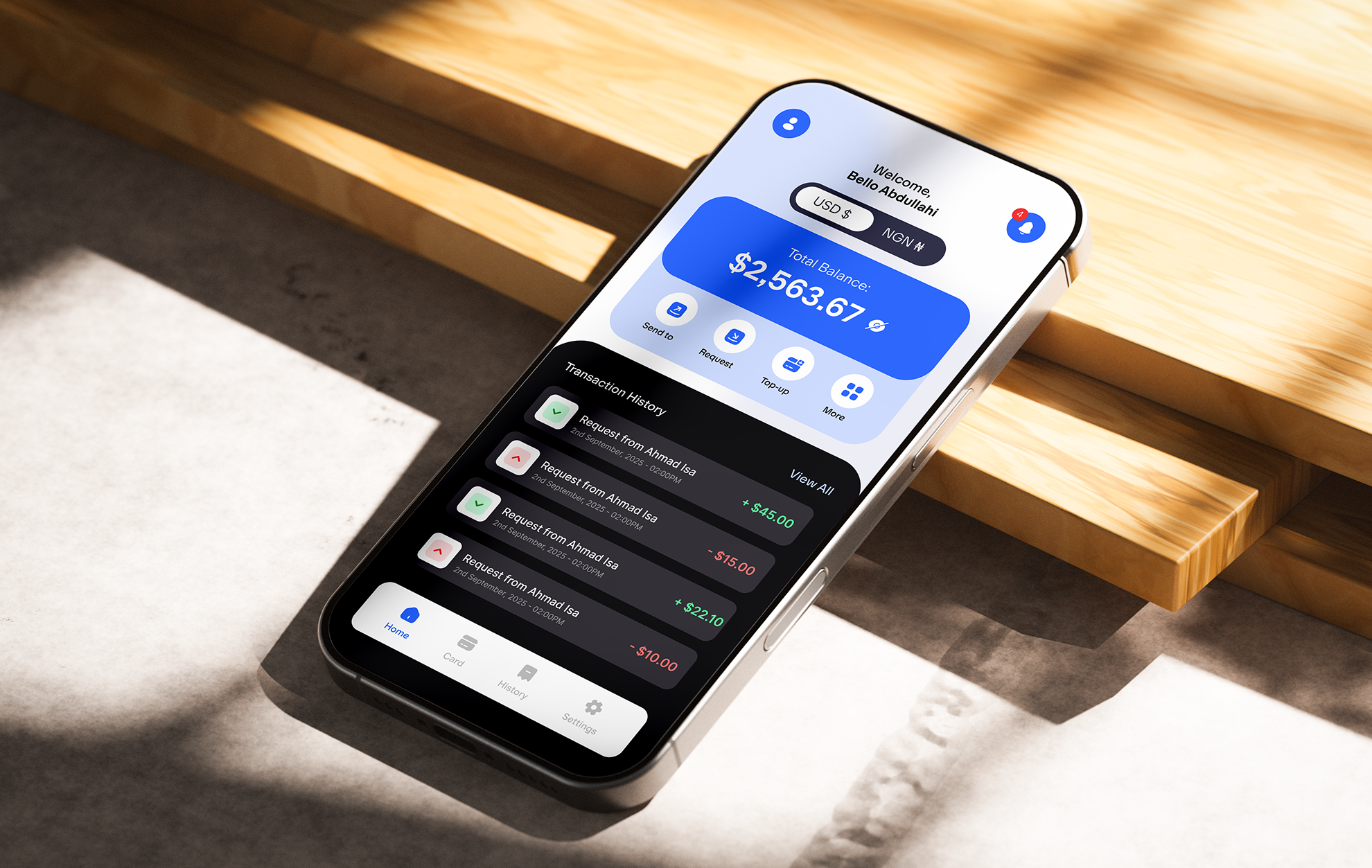 Portfolio Mobile App
